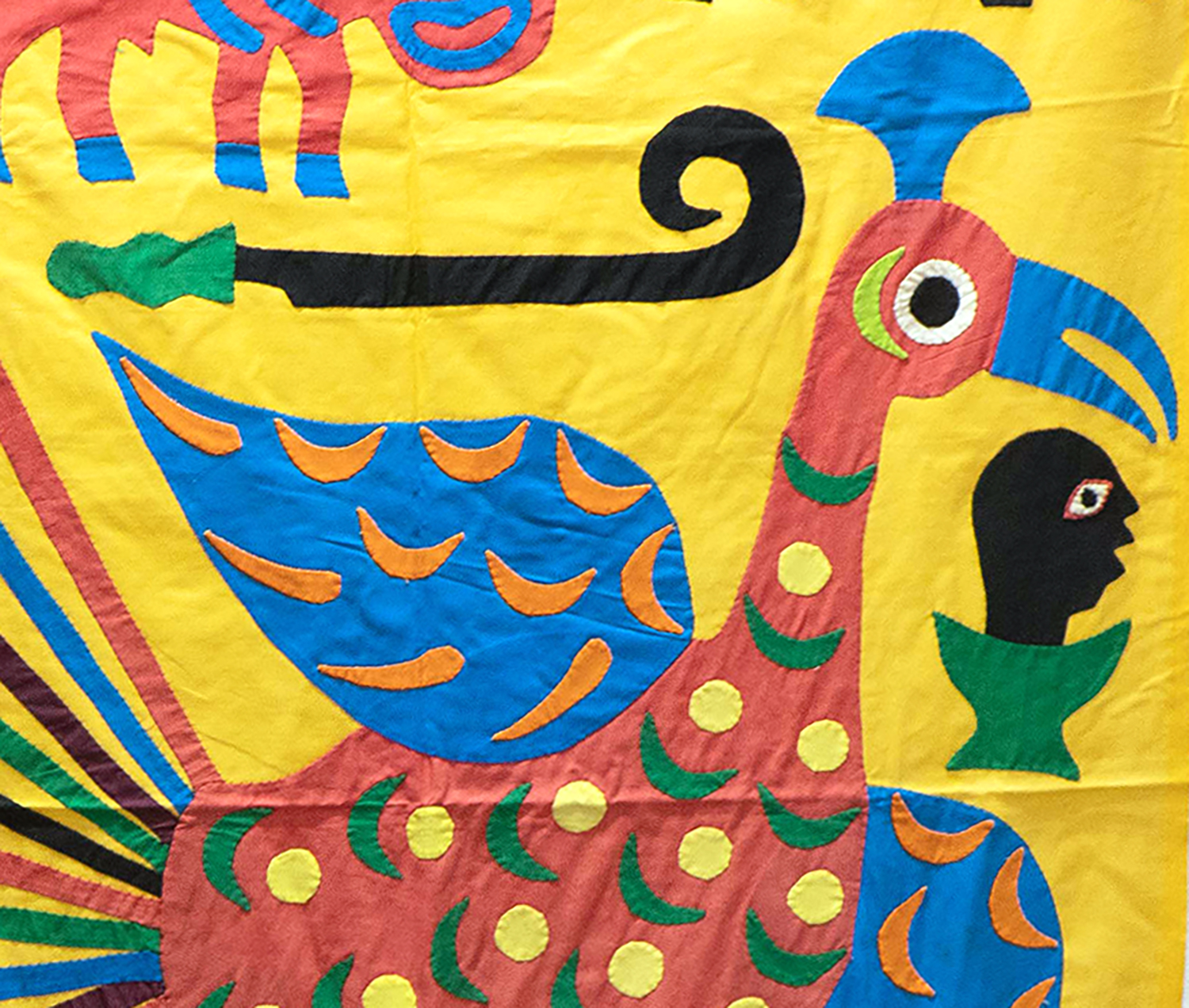 Peacock - Vintage Fon Applique