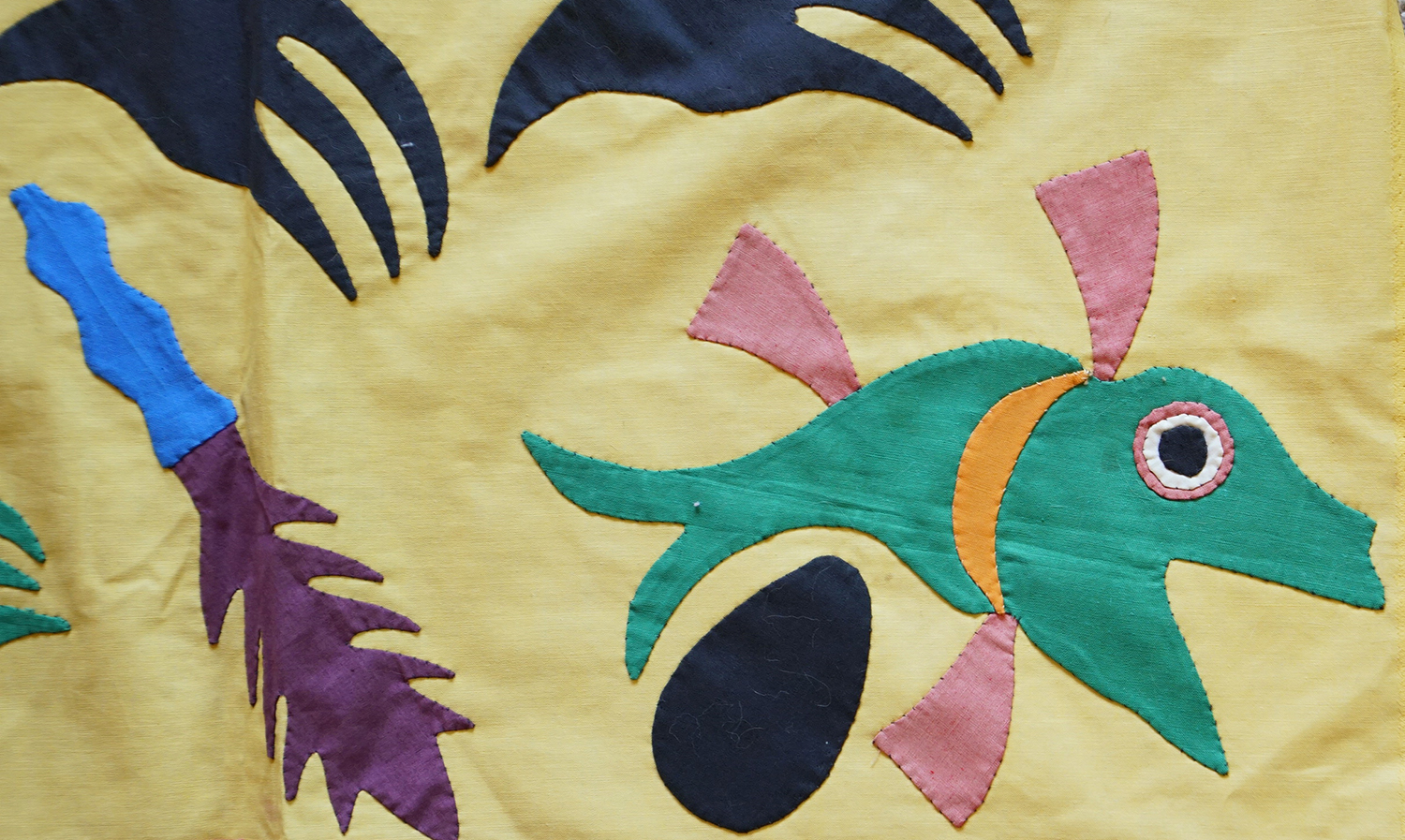 Peacock - Vintage Fon Applique