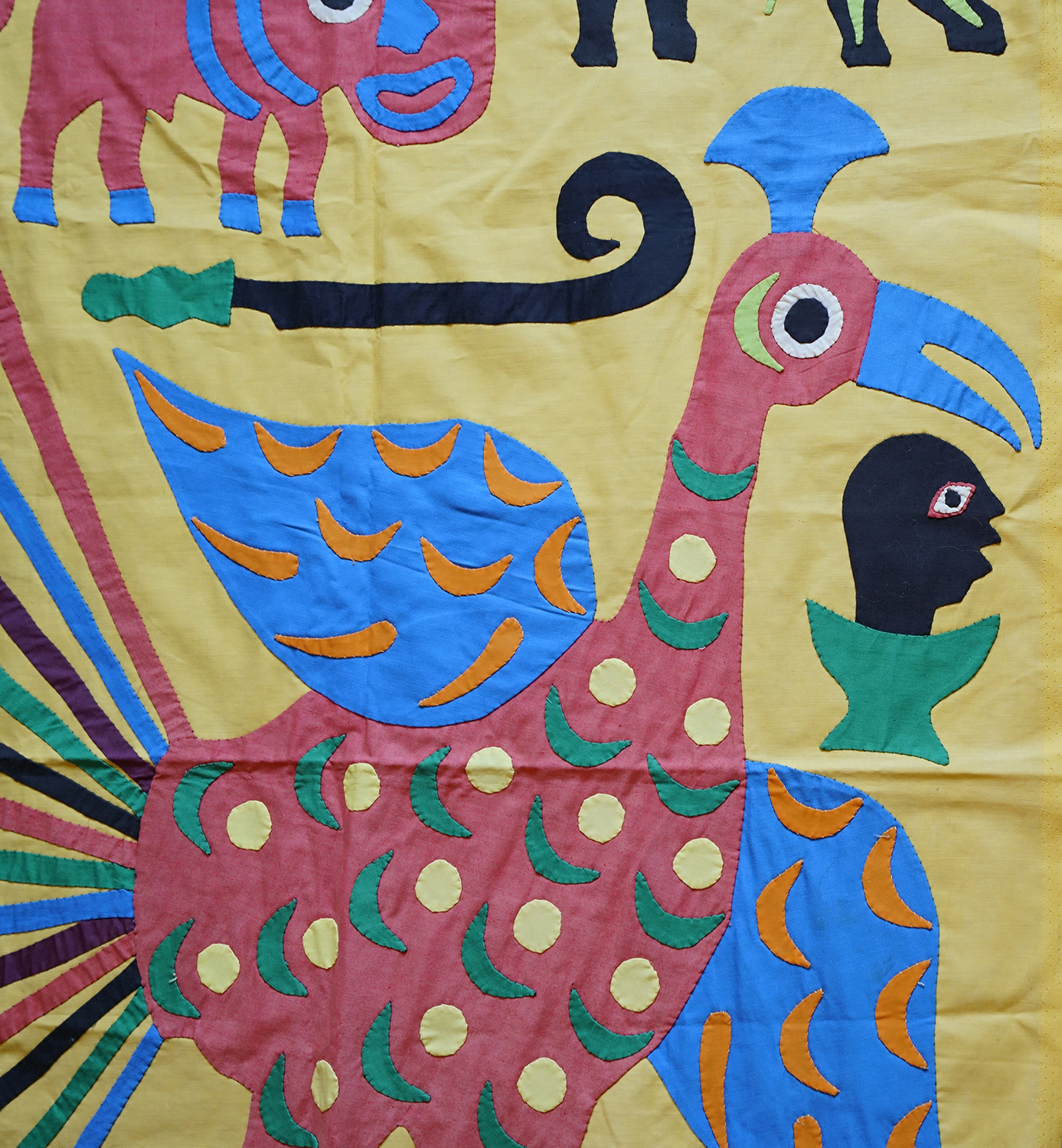 Peacock - Vintage Fon Applique