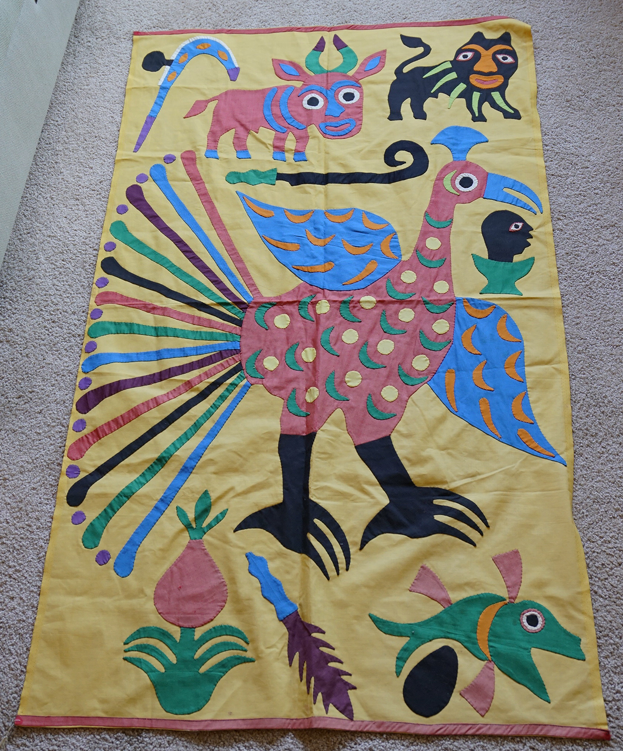 Peacock - Vintage Fon Applique