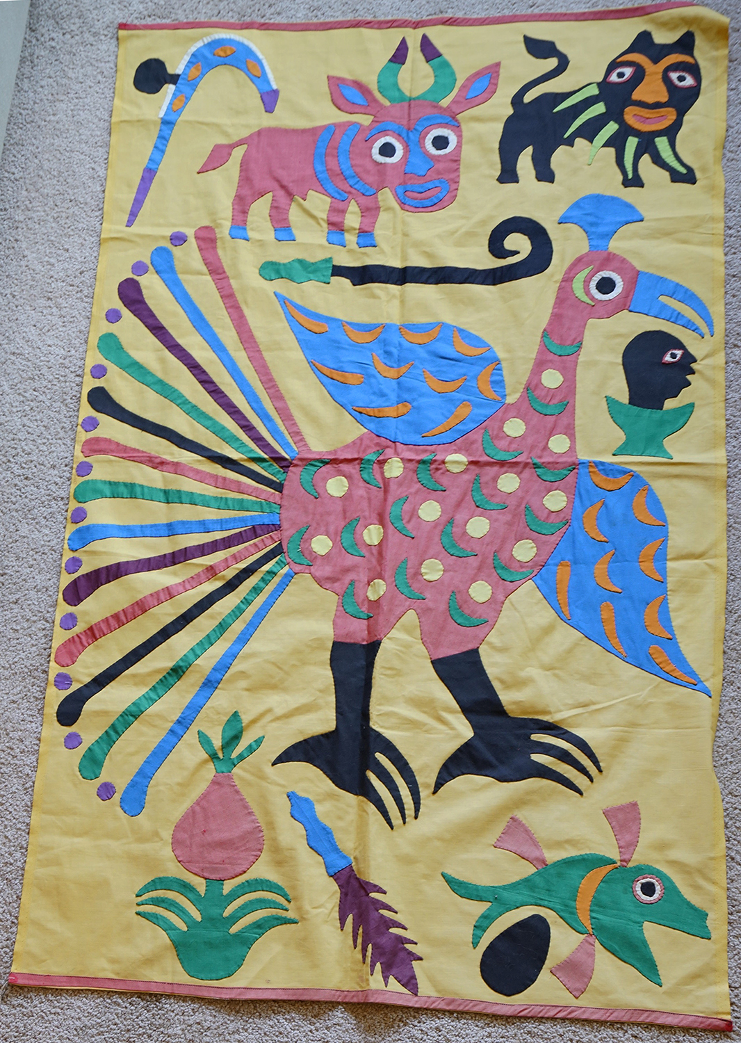 Peacock - Vintage Fon Applique
