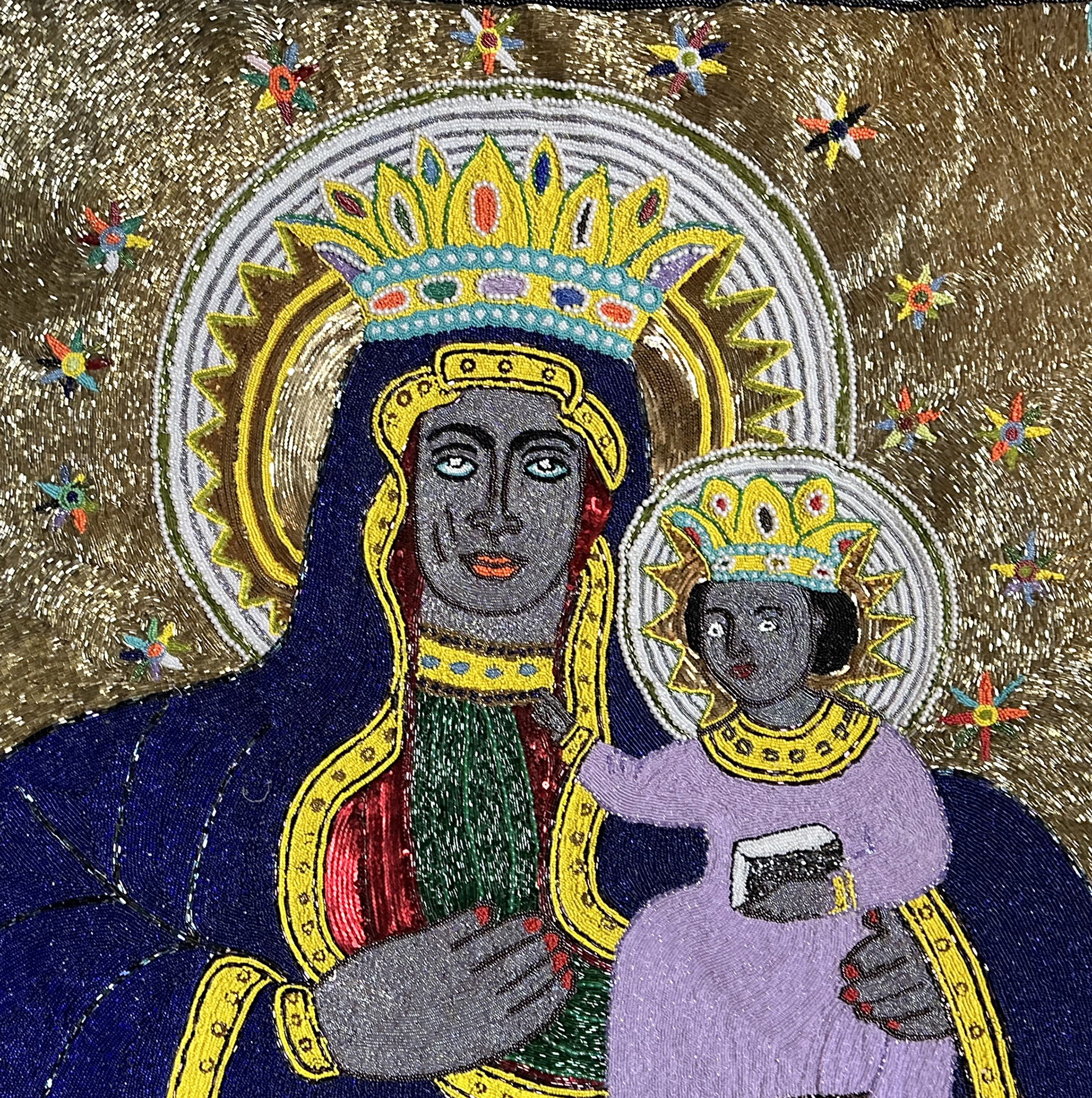 Erzulie Dantor - Vodou flag