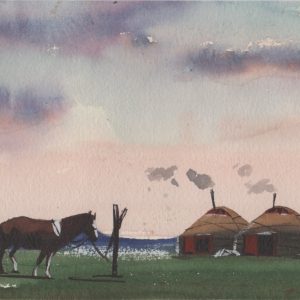 Mongolian Dusk