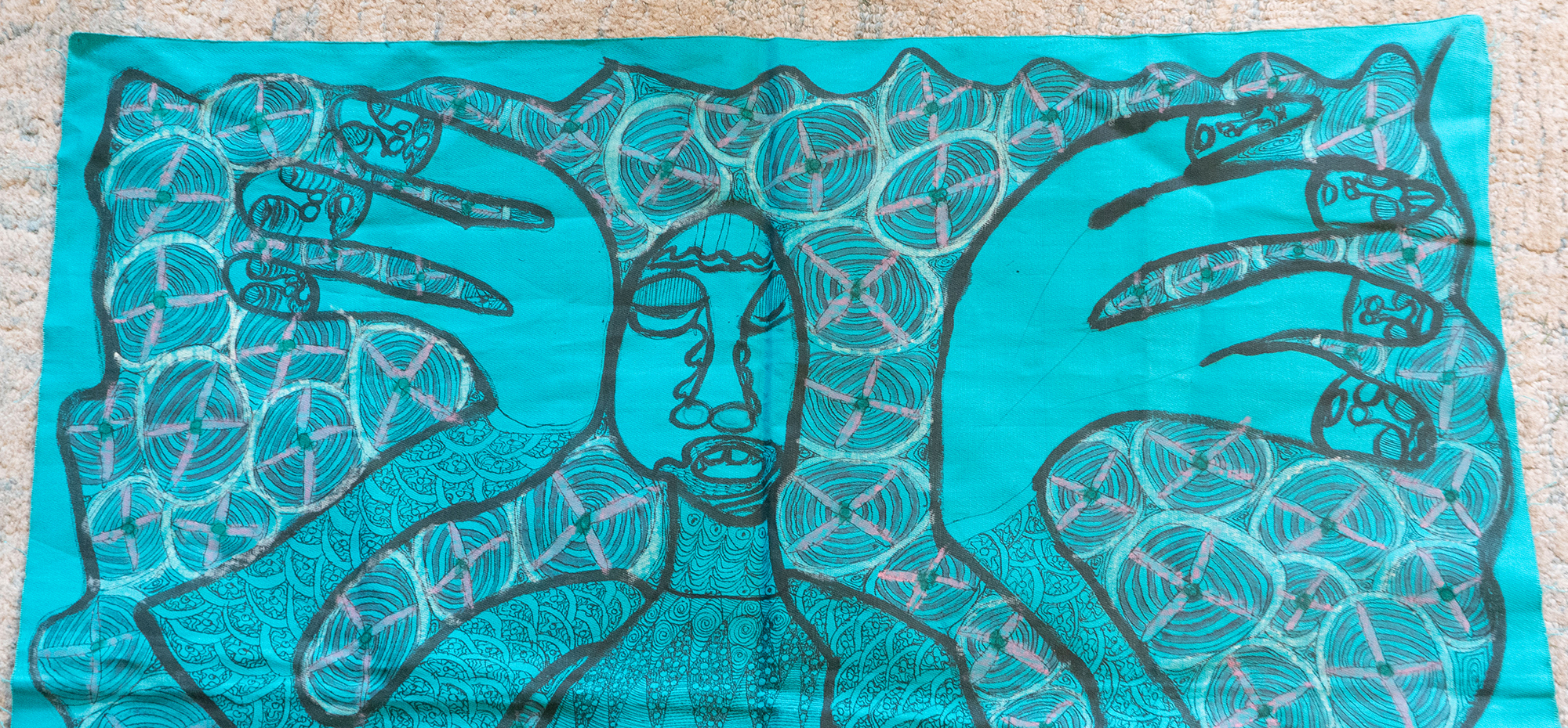 Self Portrait of Artist as Survivor of Seven Sets of Twins