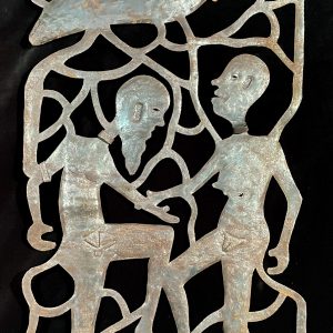 Man, Woman and the Face in the Sky