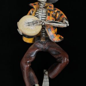 Drummer of the Dead - retablo sculpture