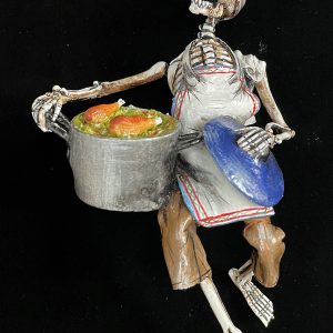 Chef of the Dead - retablo sculpture