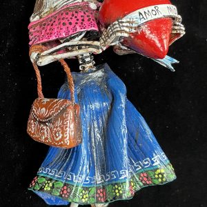 Valentine of the Dead - retablo figure