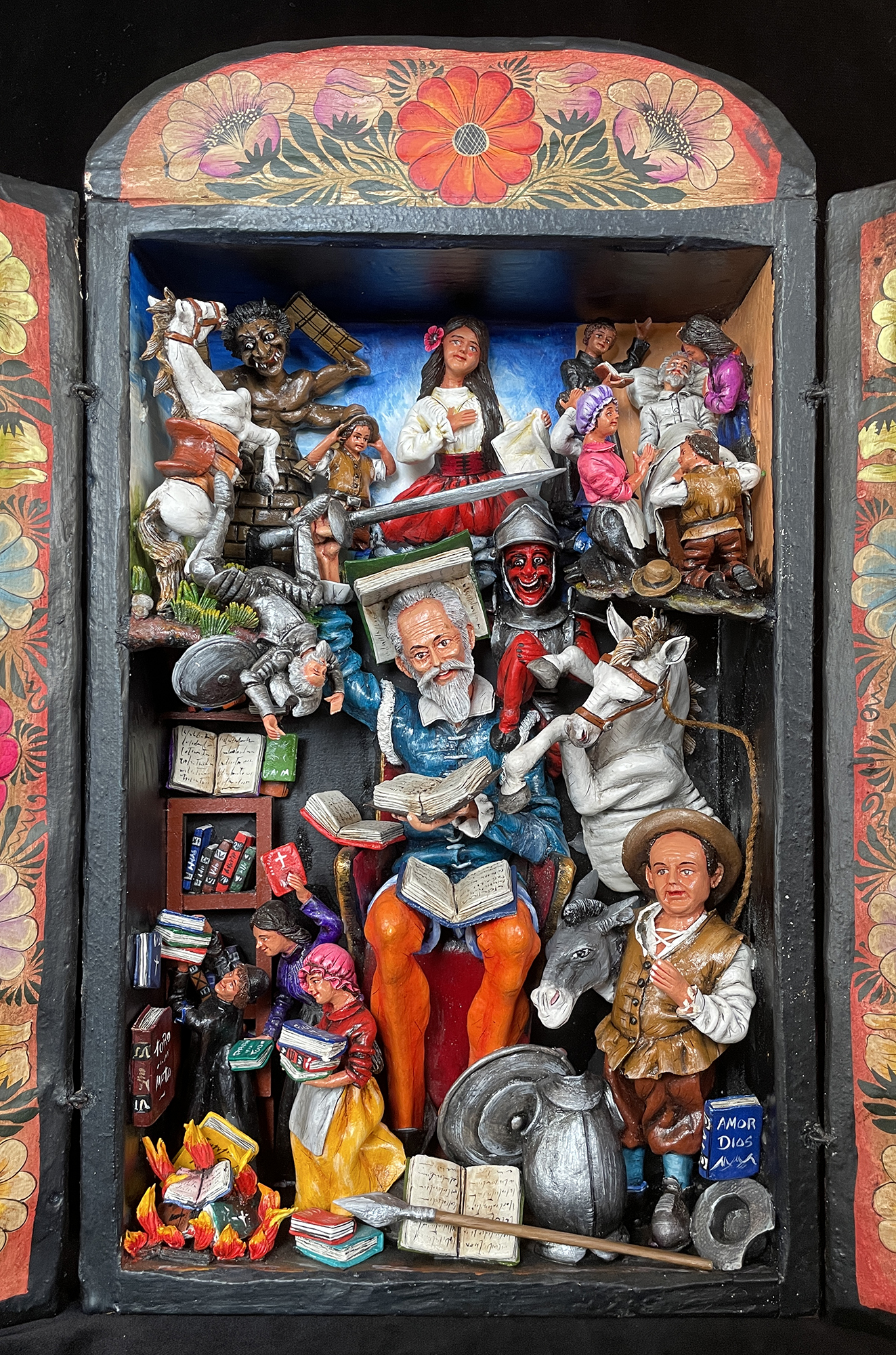 Don Quixote de La Mancha - retablo