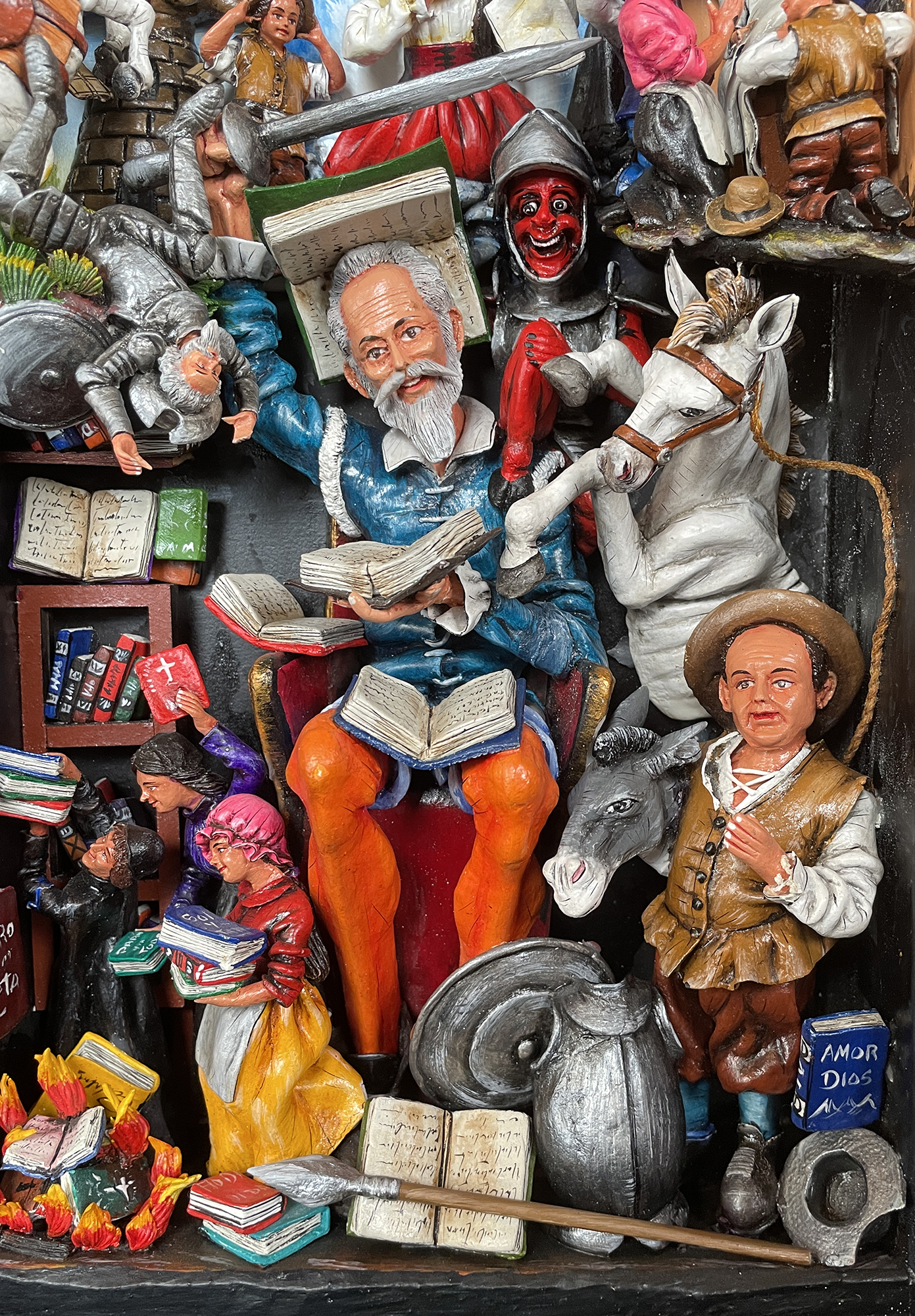 Don Quixote de La Mancha - retablo