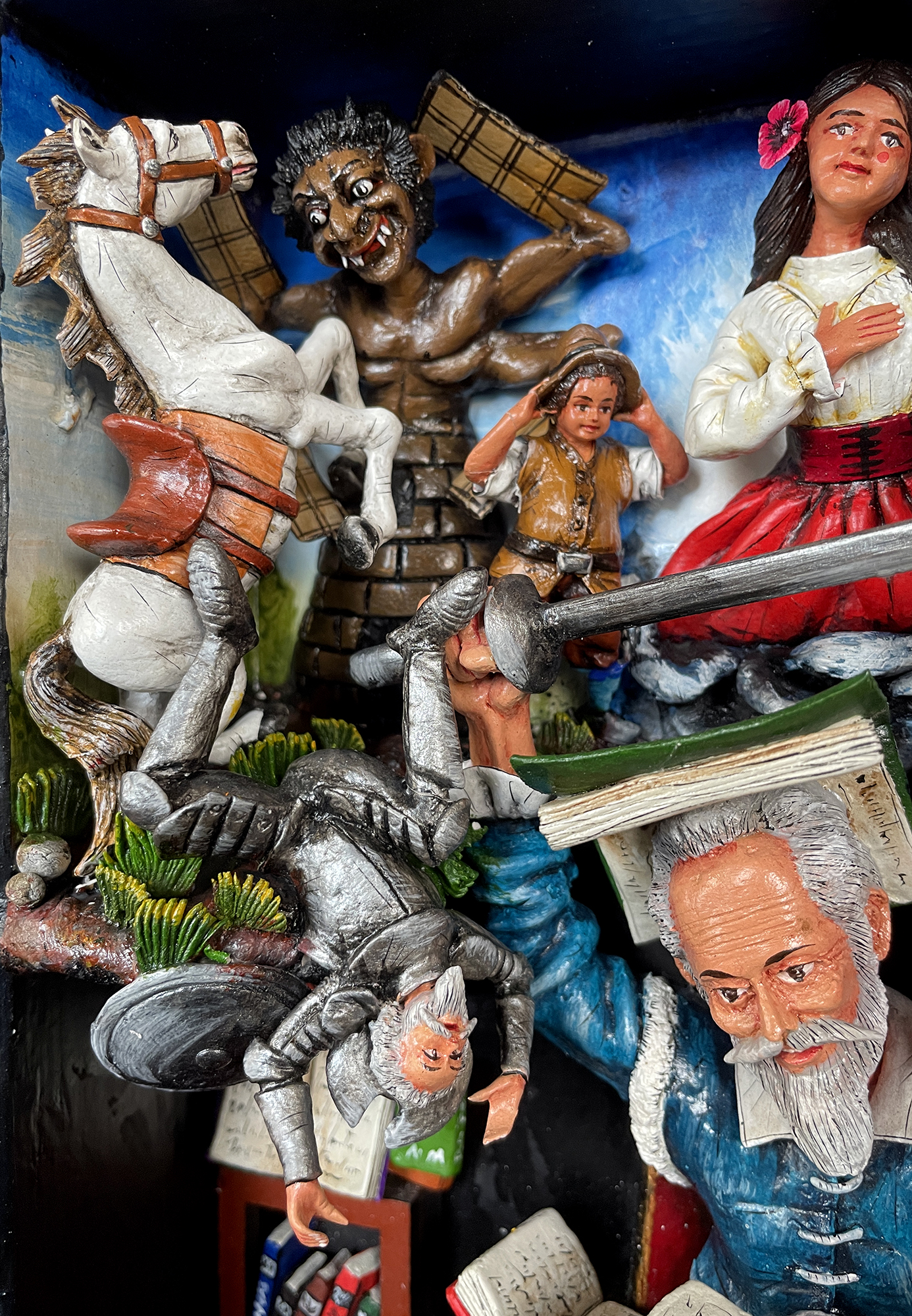 Don Quixote de La Mancha - retablo