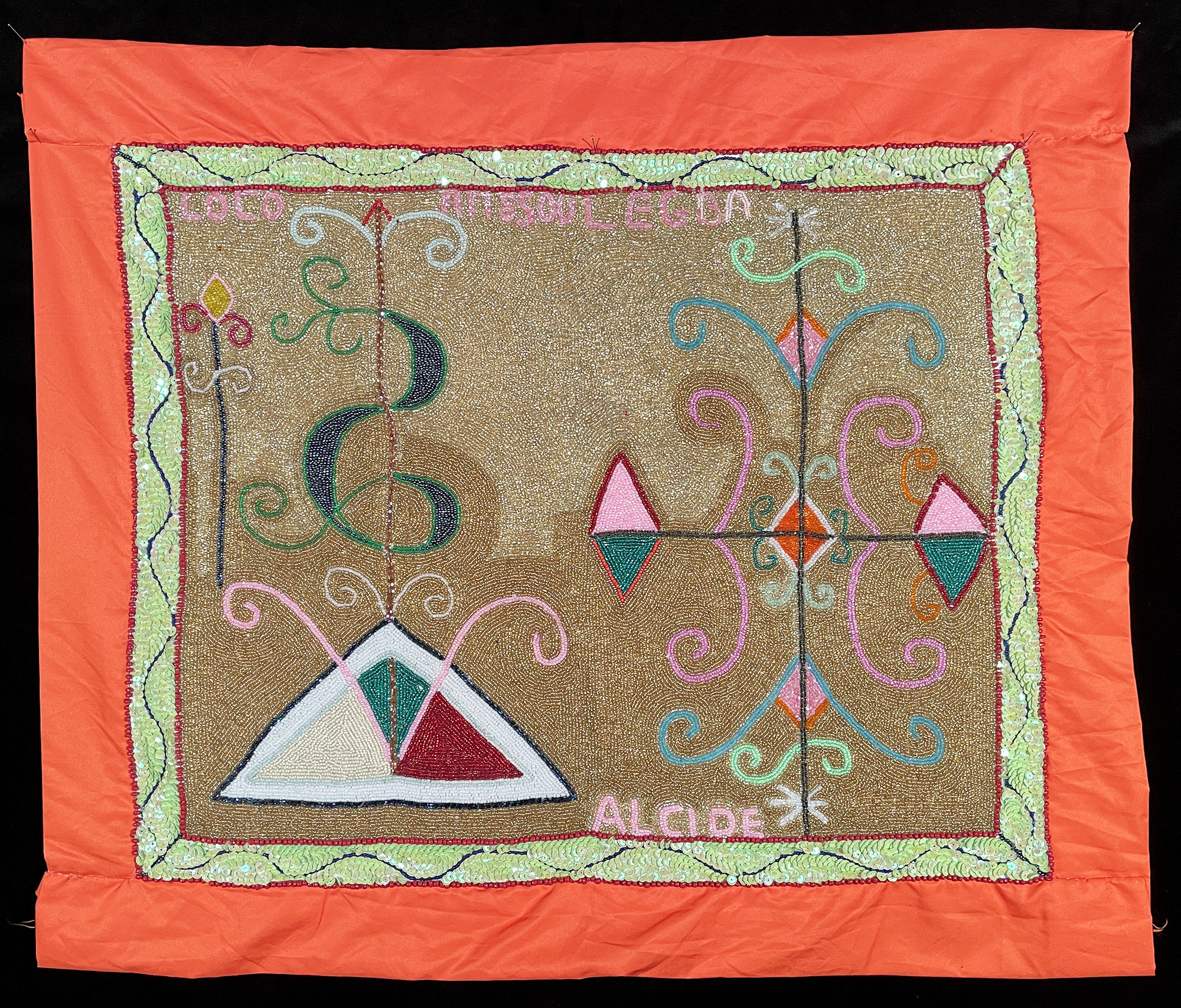 Loco Atissou Legba - Vodou flag