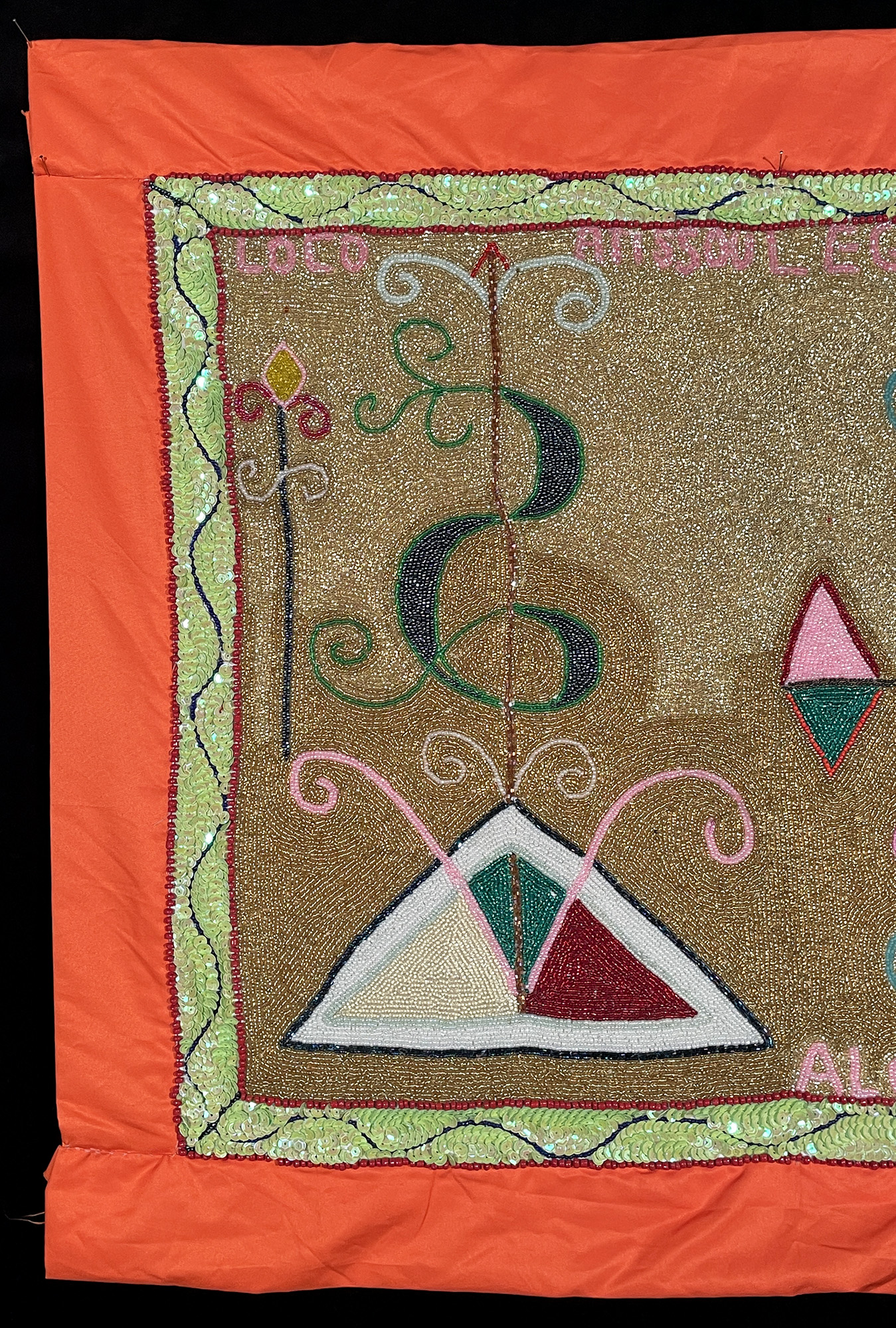 Loco Atissou Legba - Vodou flag