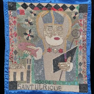 Saint Ulrique/Agoue - Vodou Flag