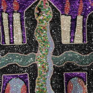 Baron La Croix - Vodou Flag