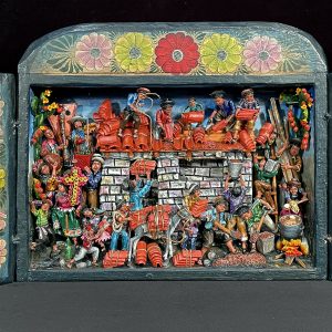 Building a House - retablo