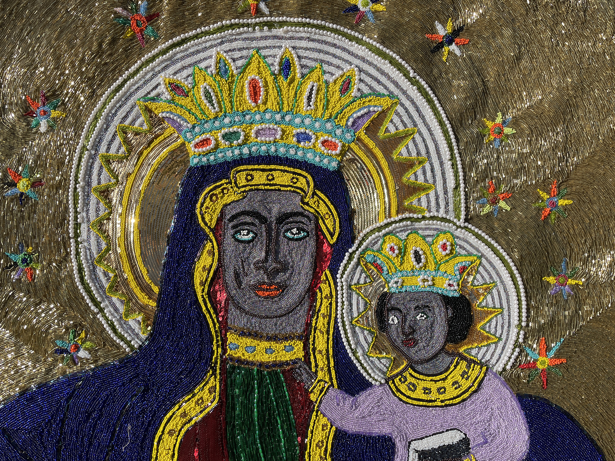 Erzulie Dantor - Vodou flag
