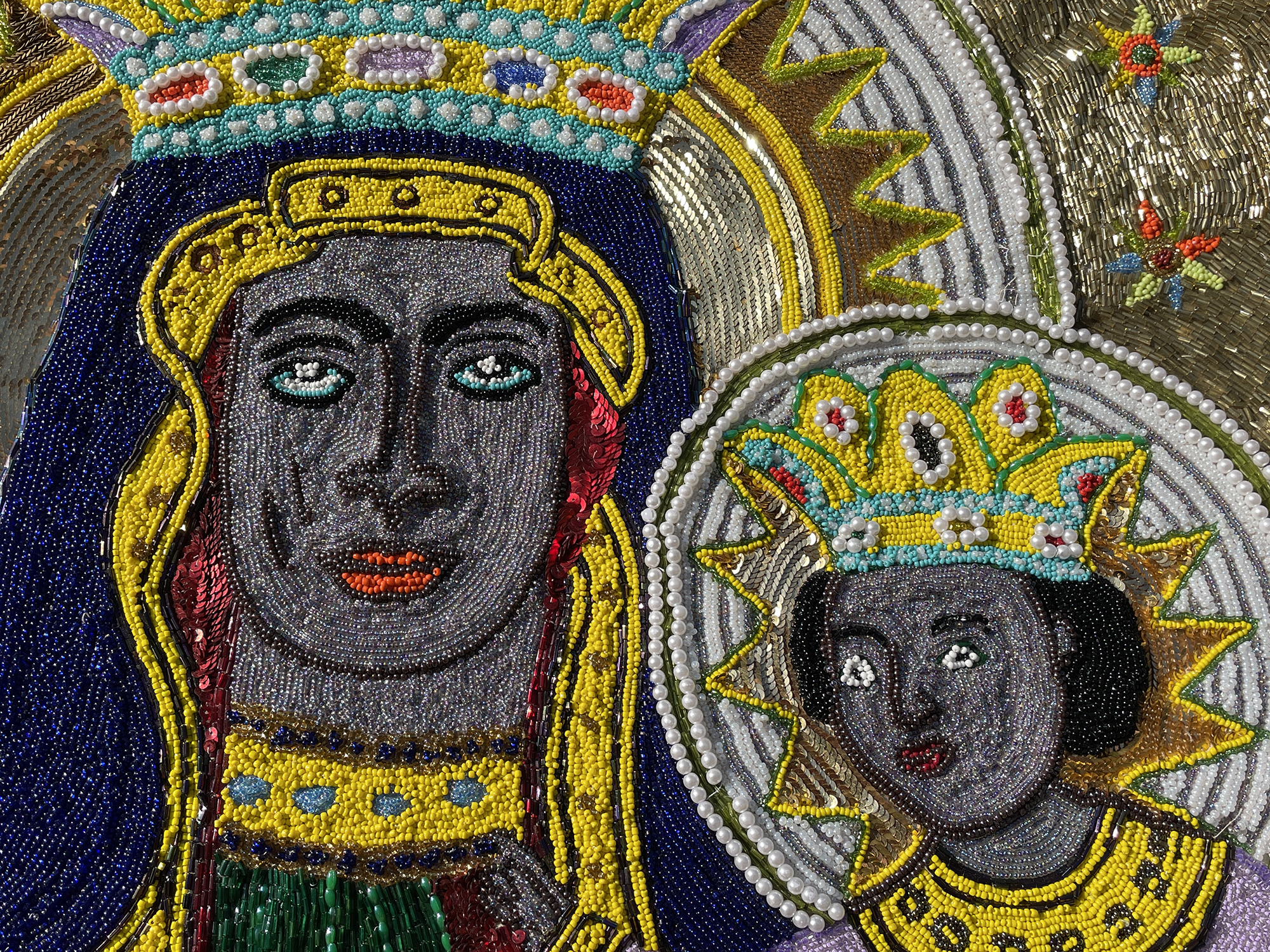 Erzulie Dantor - Vodou flag