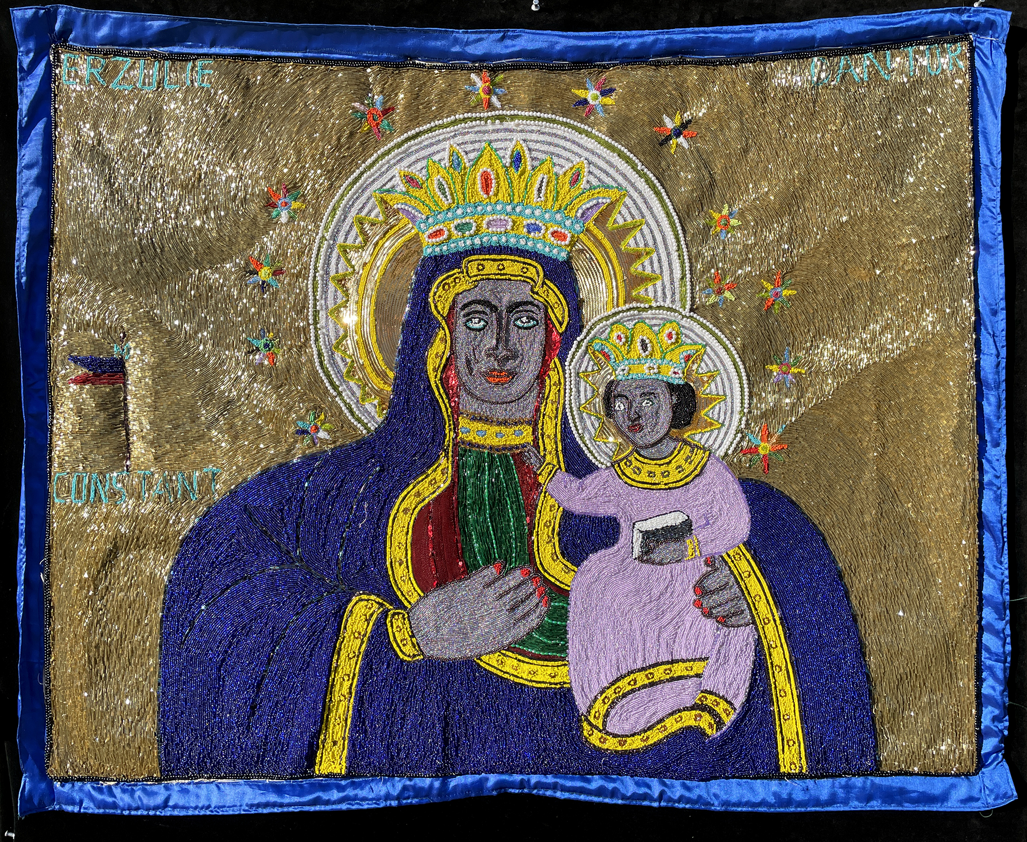 Erzulie Dantor - Vodou flag