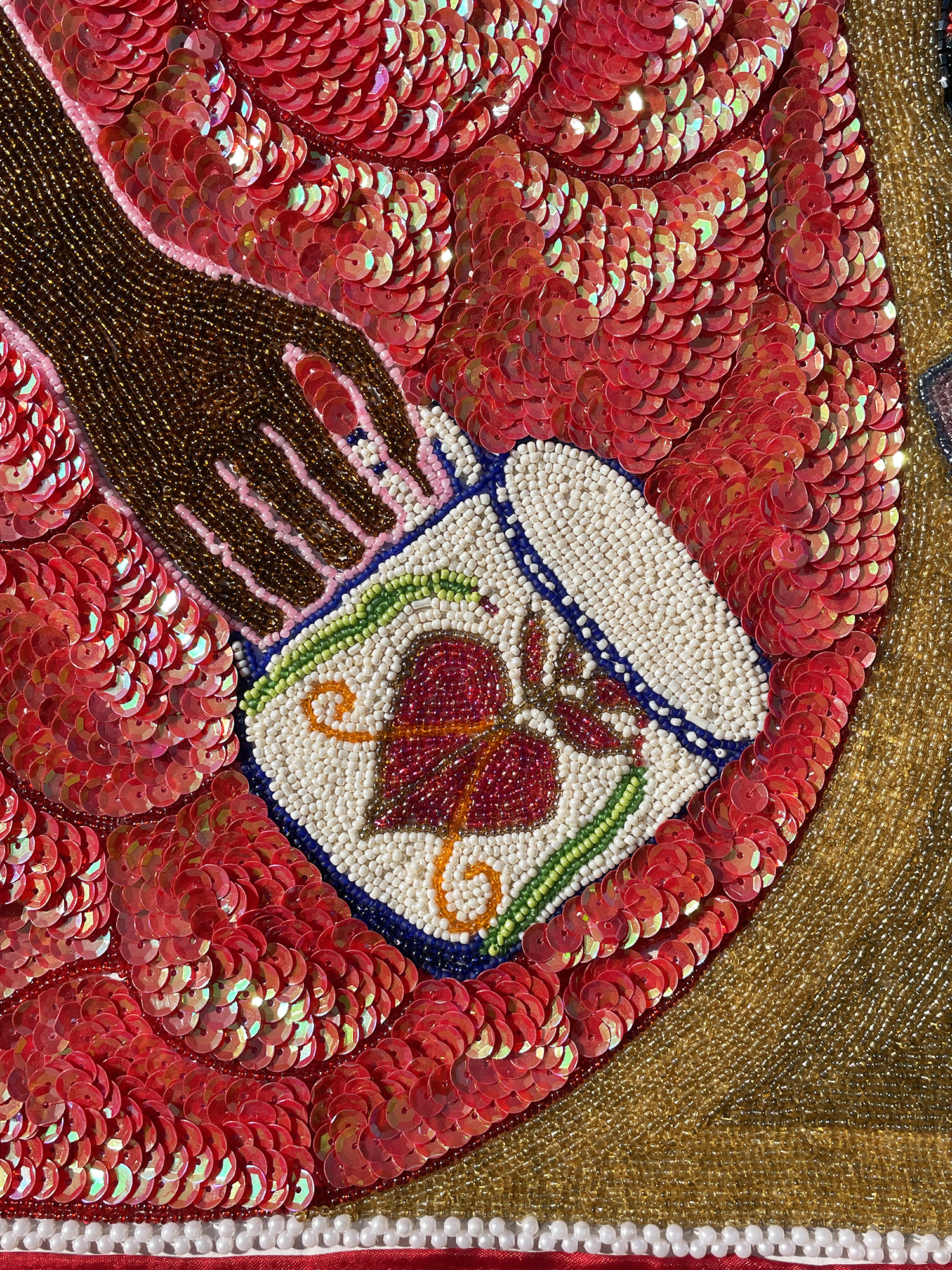 Mambeau La Sirene - Vodou Flag (Drapo Vodou)
