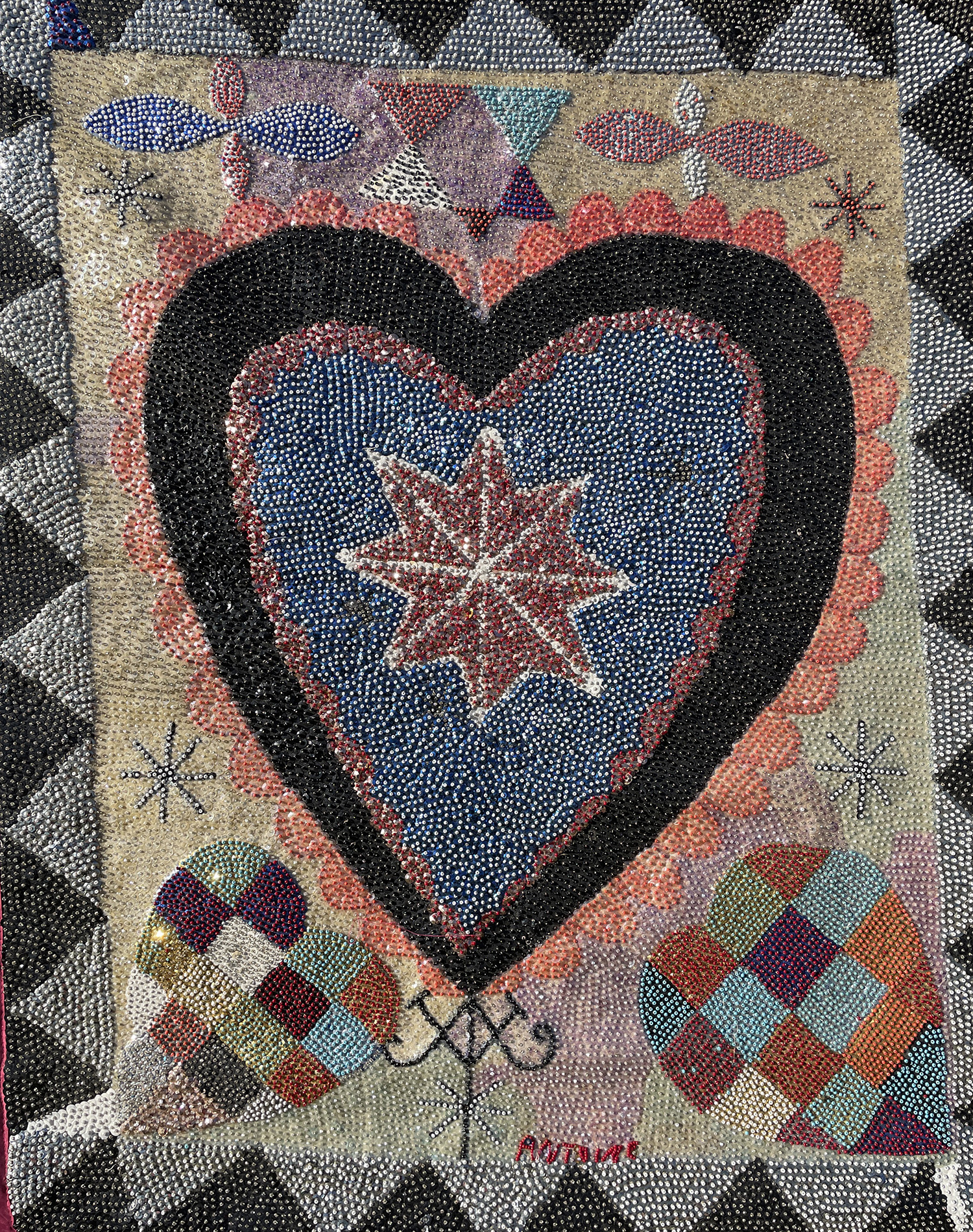 Erzulie Freda - Vodou flag