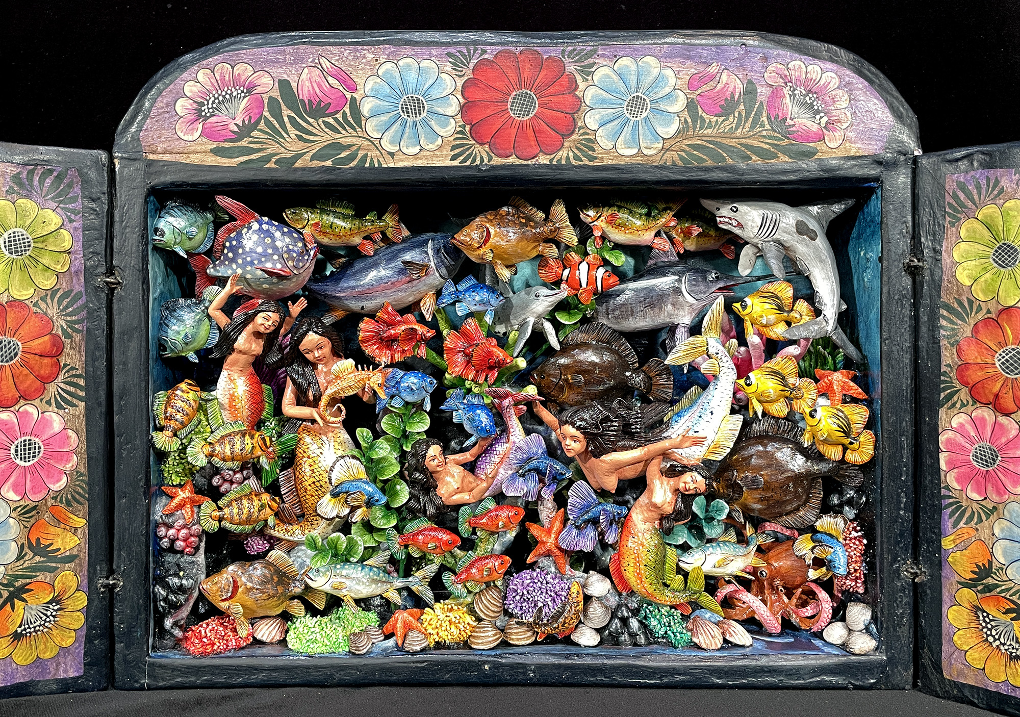 Bajo el Mar III (Under the Sea) Retablo