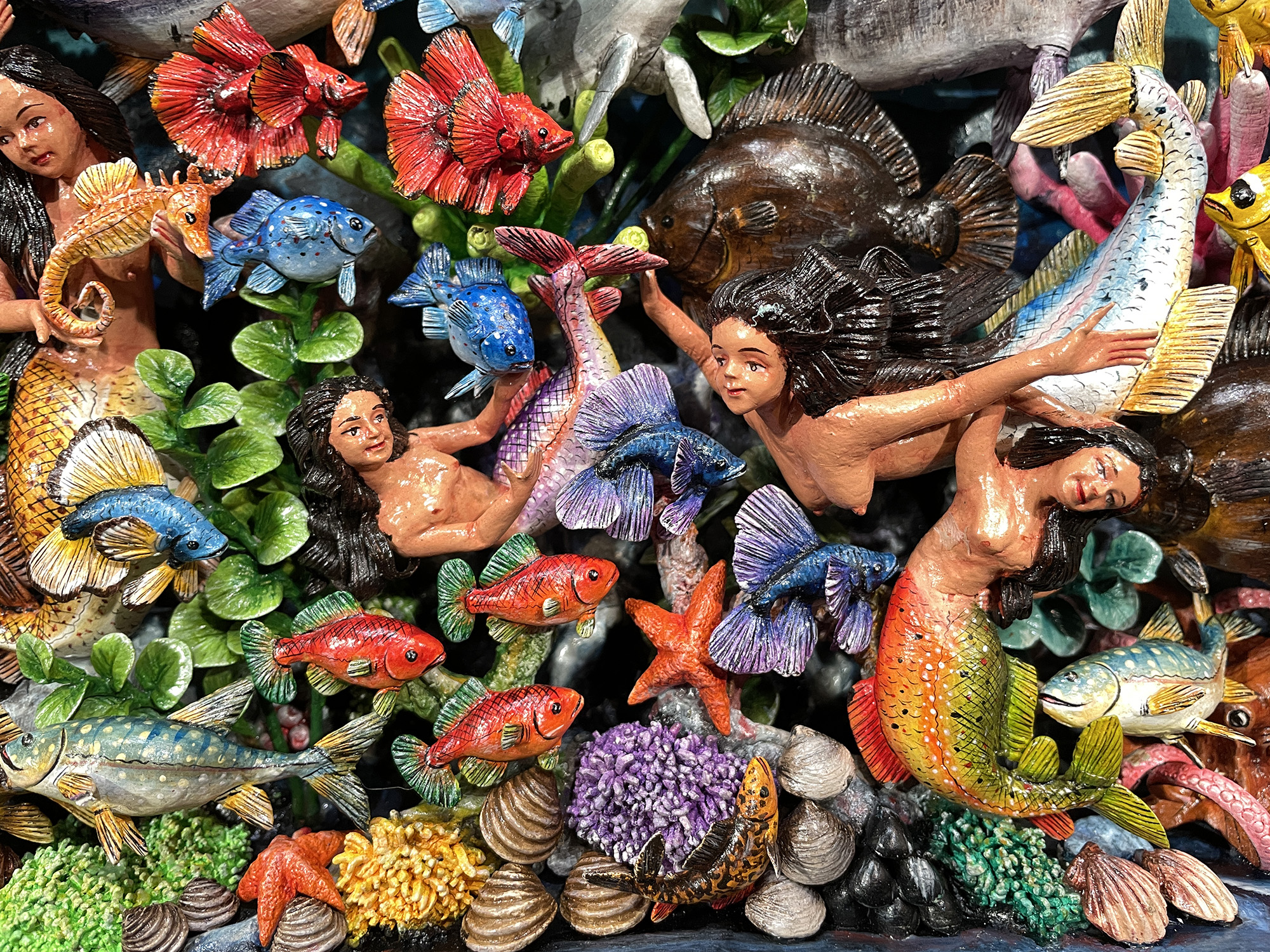 Bajo el Mar III (Under the Sea) Retablo