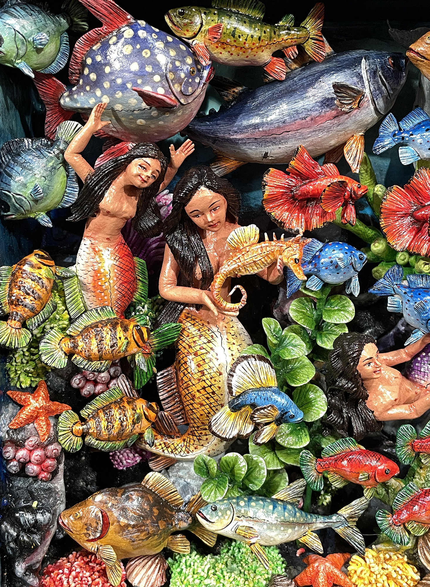 Bajo el Mar III (Under the Sea) Retablo