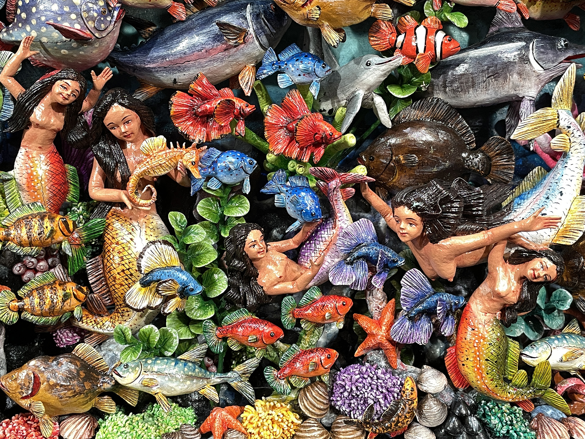 Bajo el Mar III (Under the Sea) Retablo