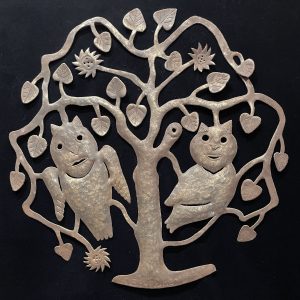 Two Owls in a Tree