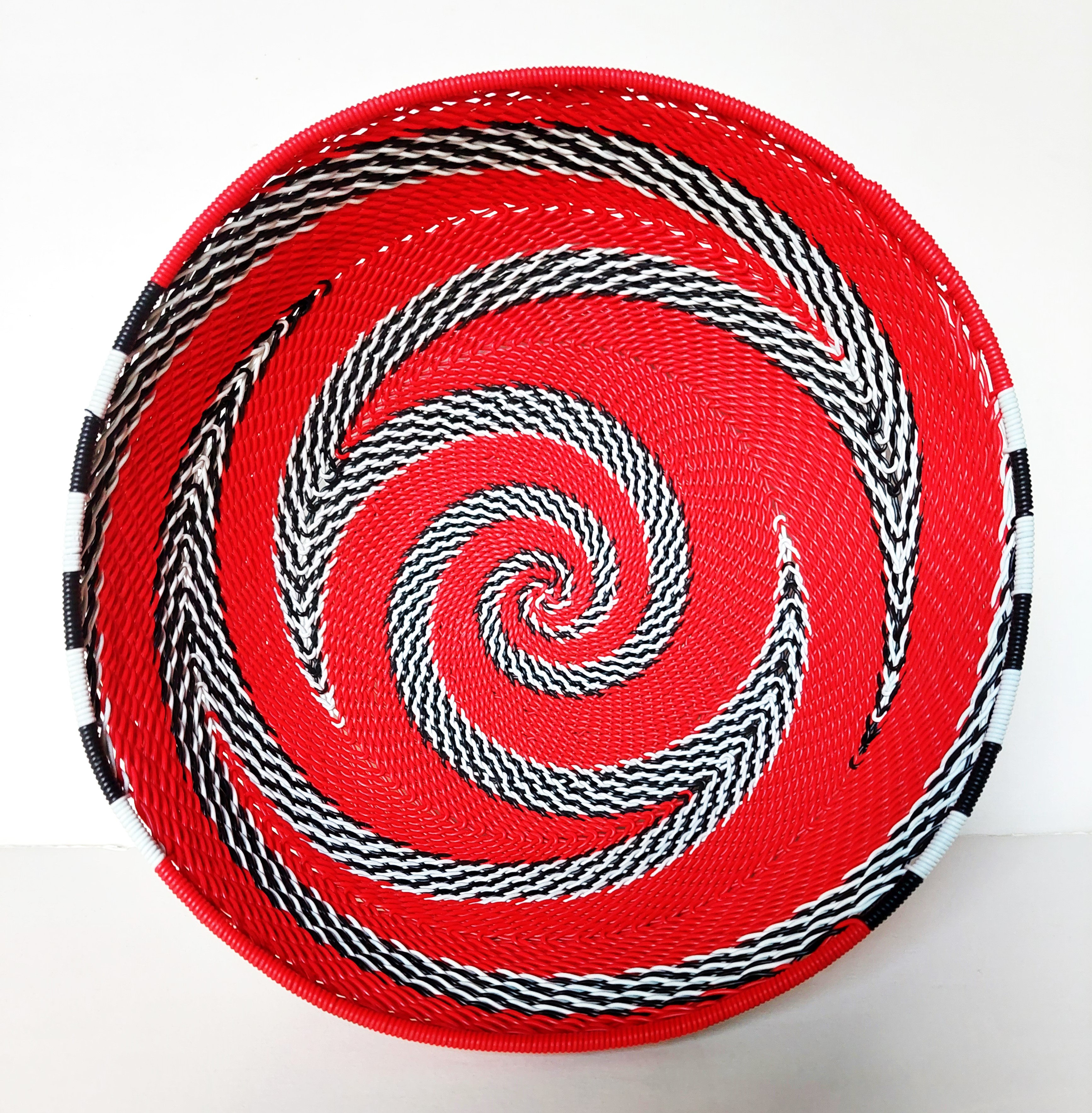 Imbenge Zulu Telephone Wire Basket (bowl shape) - medium