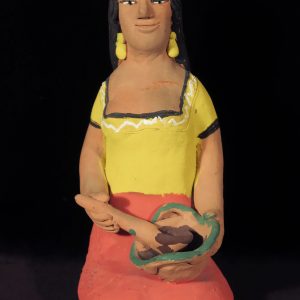 Woman Making Mole 