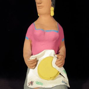 Woman with Corn Tortillas