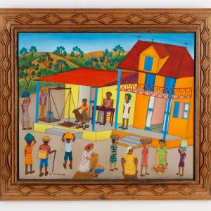 Village Scene (Weighing the Crops)