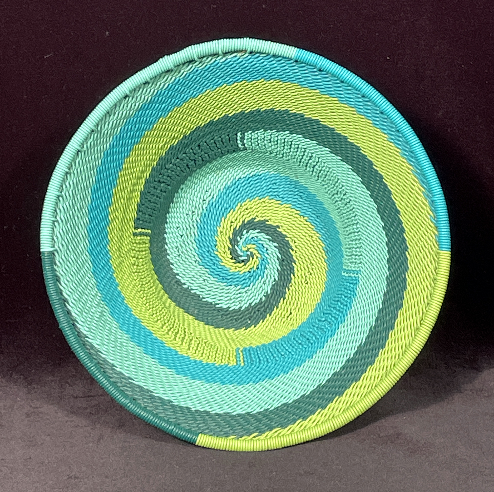 Imbenge Zulu Telephone Wire Basket (flared shape)