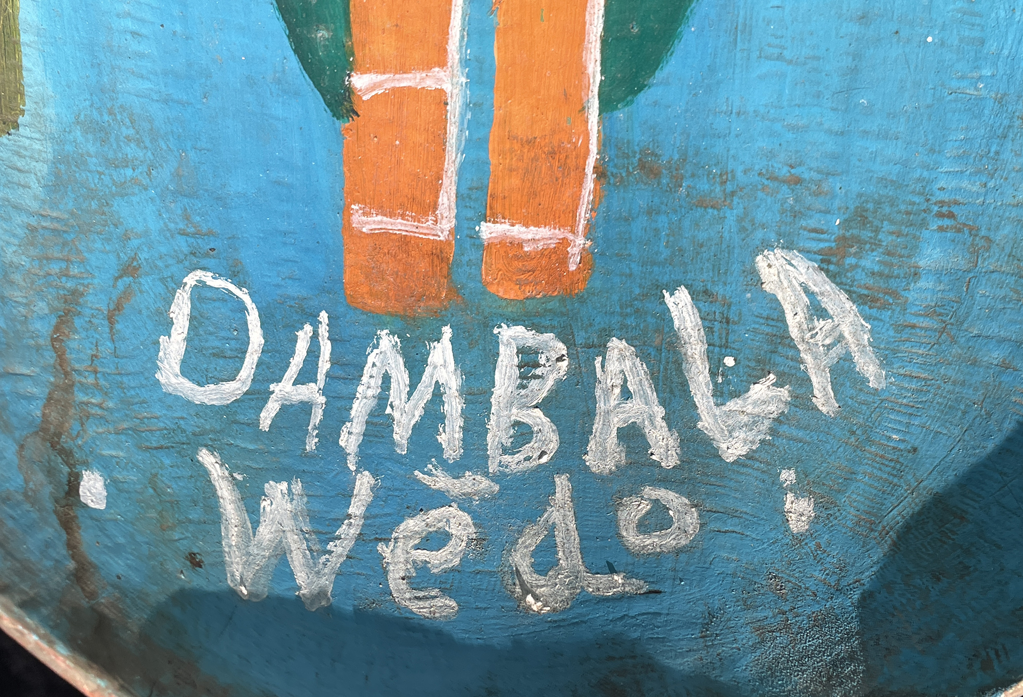 Dambala Wedo "Kwi" Calabash Gourd by André Pierre