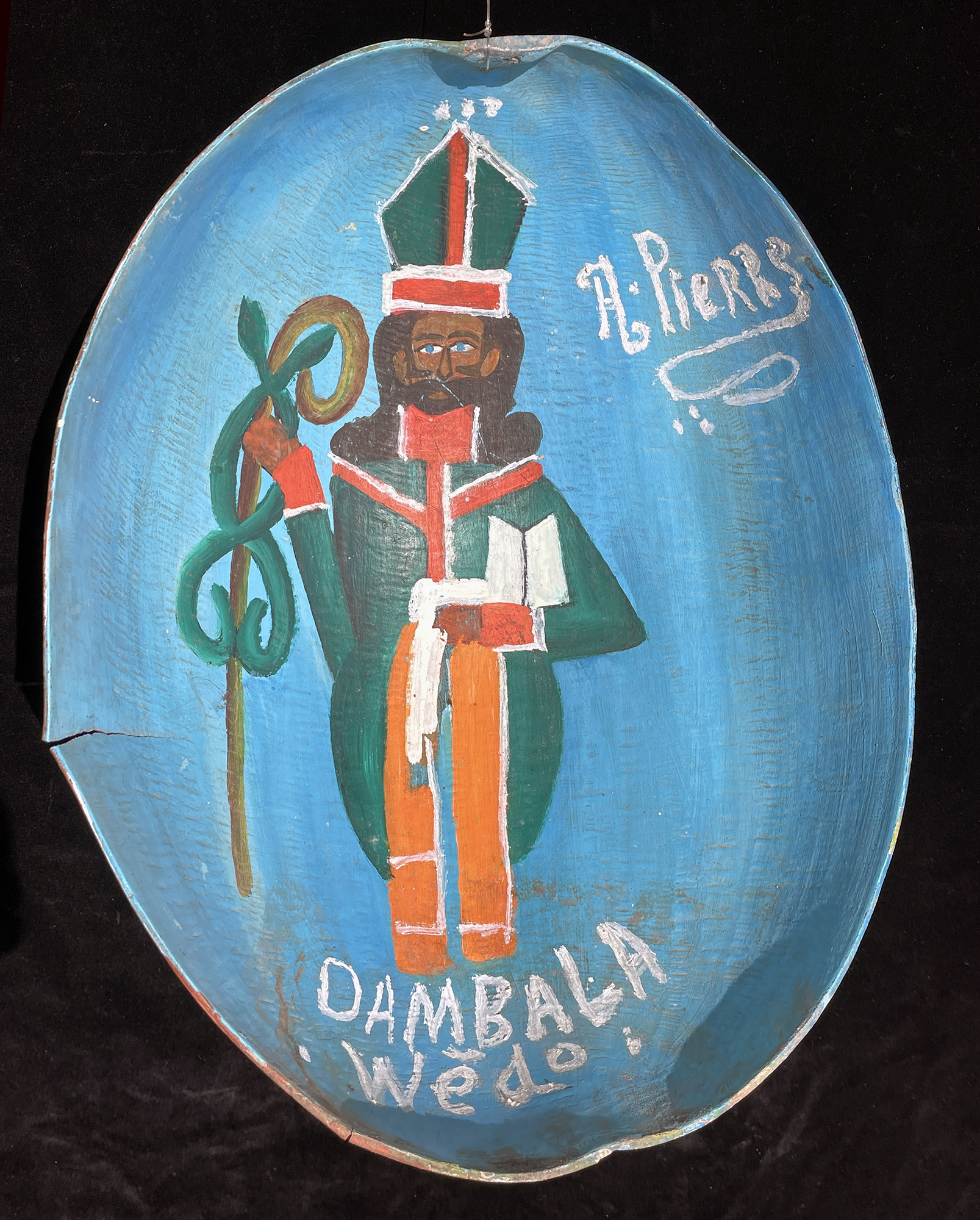 Dambala Wedo "Kwi" Calabash Gourd by André Pierre