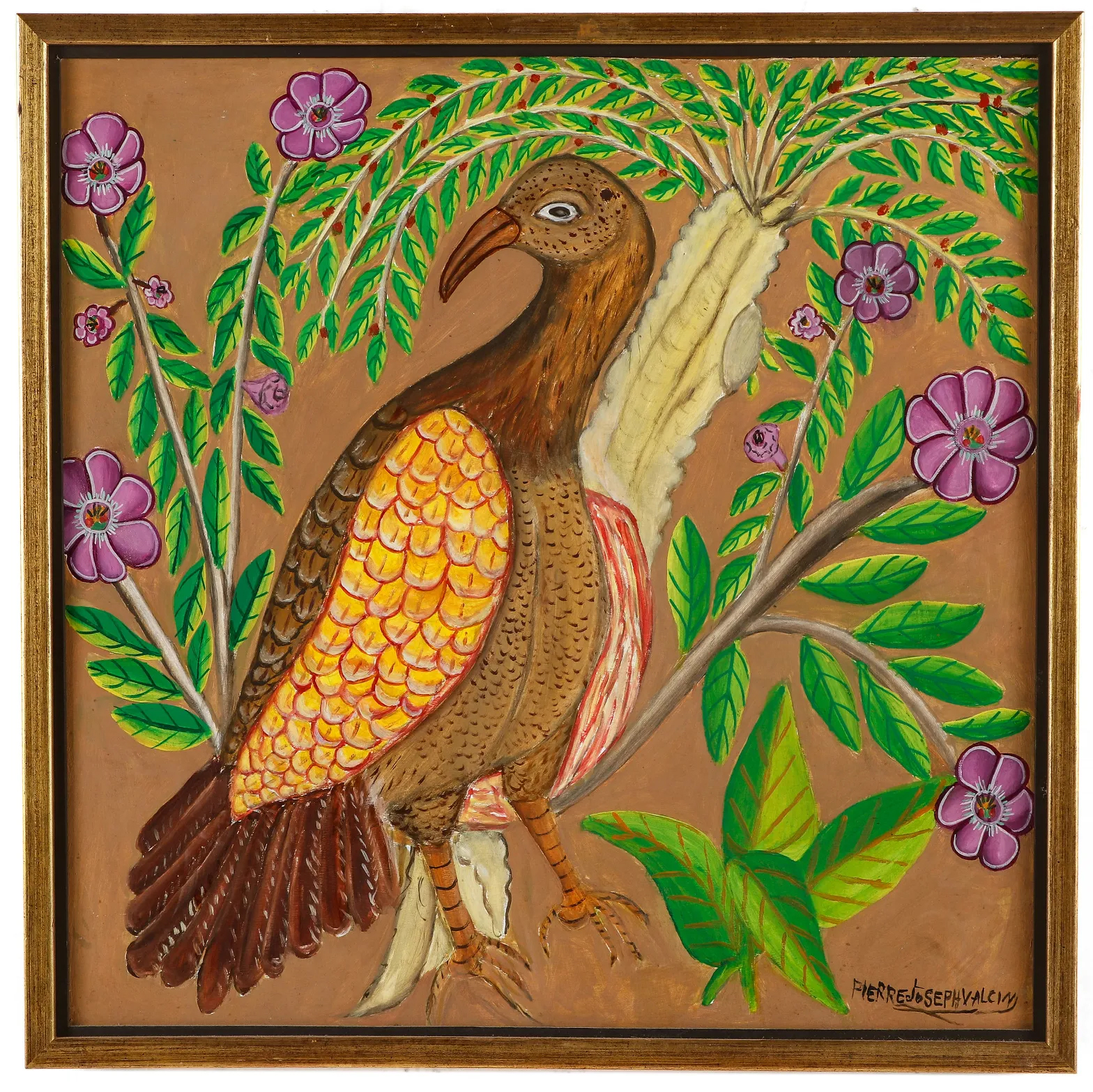 Bird in the Flowers