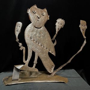 Owl with Spirits