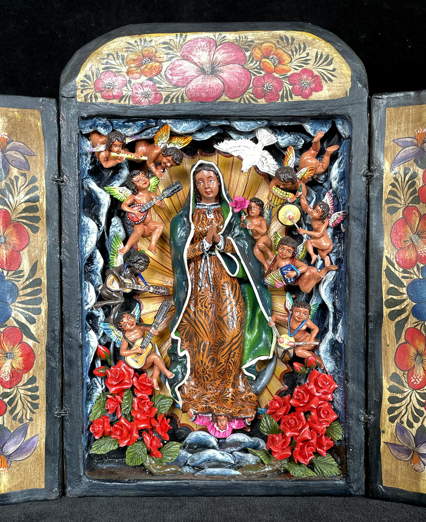 La Virgen de Guadalupe - Retablo