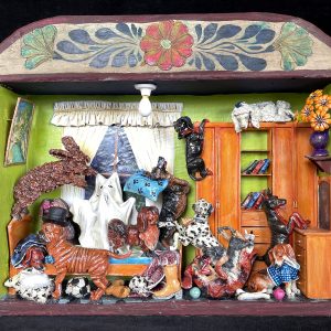 La Casa de los Perros (House of Dogs) Retablo