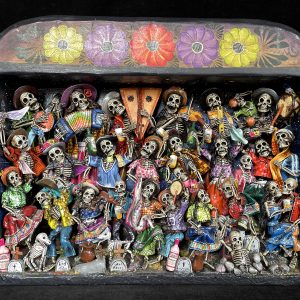 Fiesta de los Muertos (Carnival of the Dead) - Retablo (version 6)