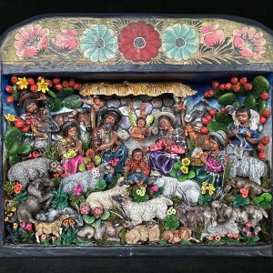 Nacimiento Campesino (Peasant Nativity) Retablo