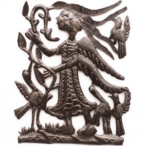Small Angel with Birds