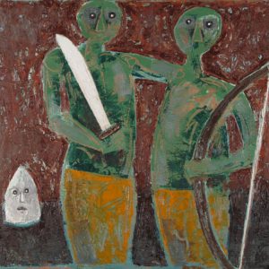 Guerreros (Ogun, Oshoosi y Eleggua)