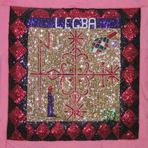 Legba - Vodou Flag