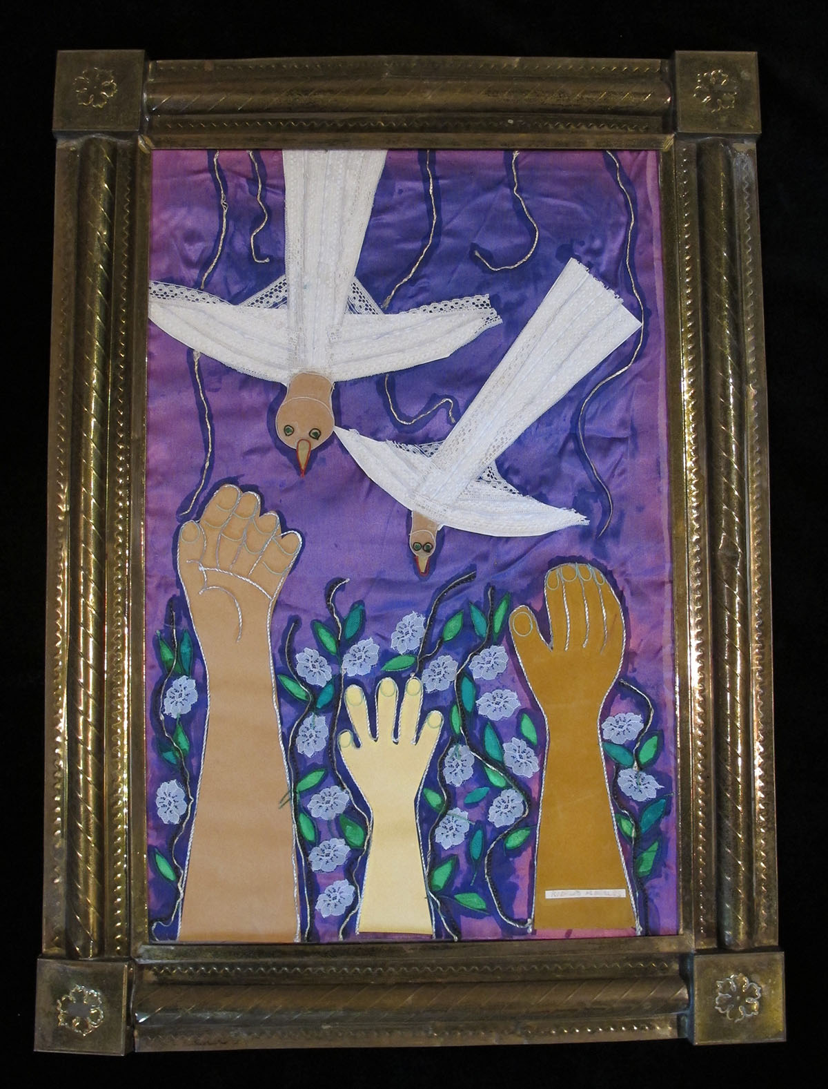 Birds and Hands - Collage