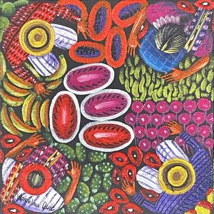 Market Scene - Bird's Eye View