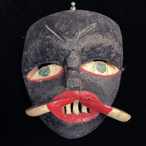 Negrito Colmilludos Mask from Oaxaca