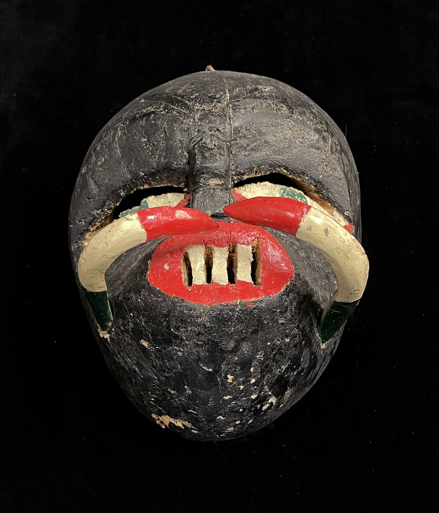 Negrito Colmilludos Mask from Oaxaca